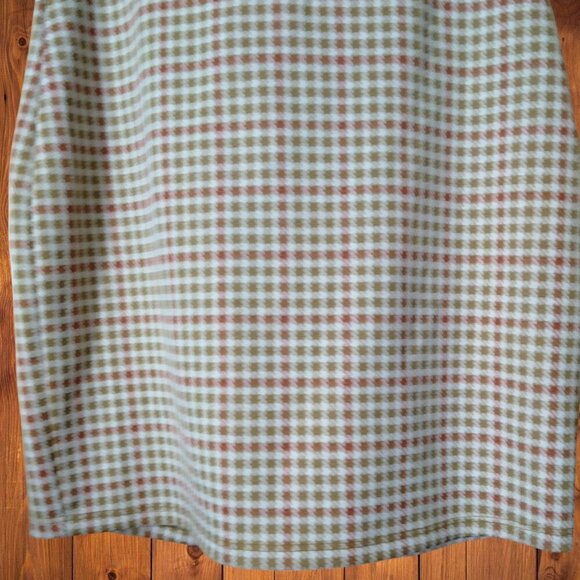 Ludovica BCBG Women's Medium Pull On Elastic Waist Houndstooth Skirt Stretch - Picture 3 of 4